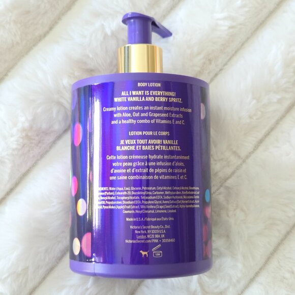Victoria's Secret PINK All I Want Body Lotion Holiday Collection 16.9oz/500ml - Picture 6 of 9